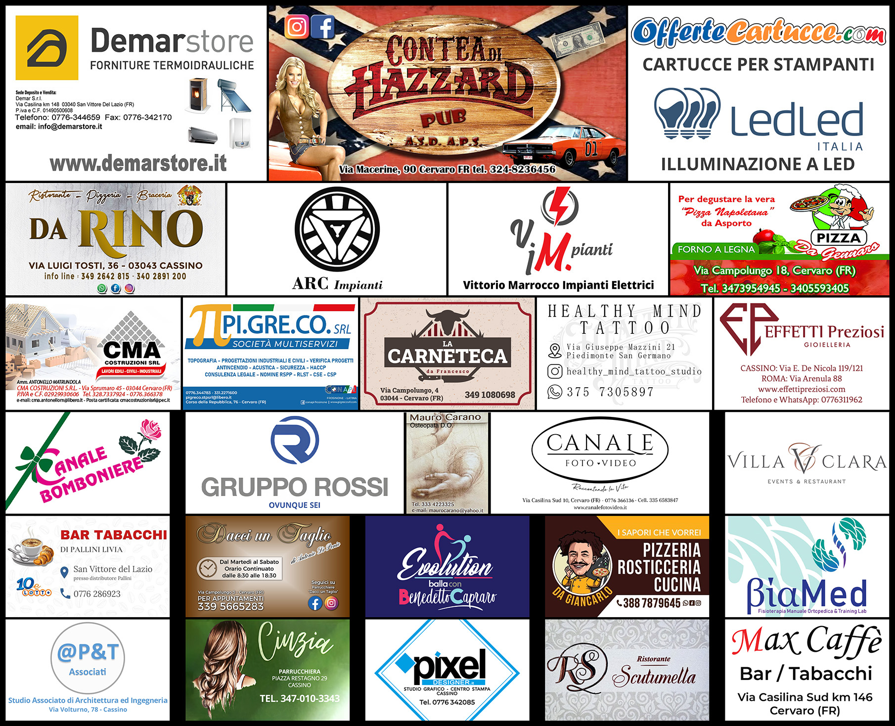Cartellone Memorial Manu e Ale 2025 Sponsor