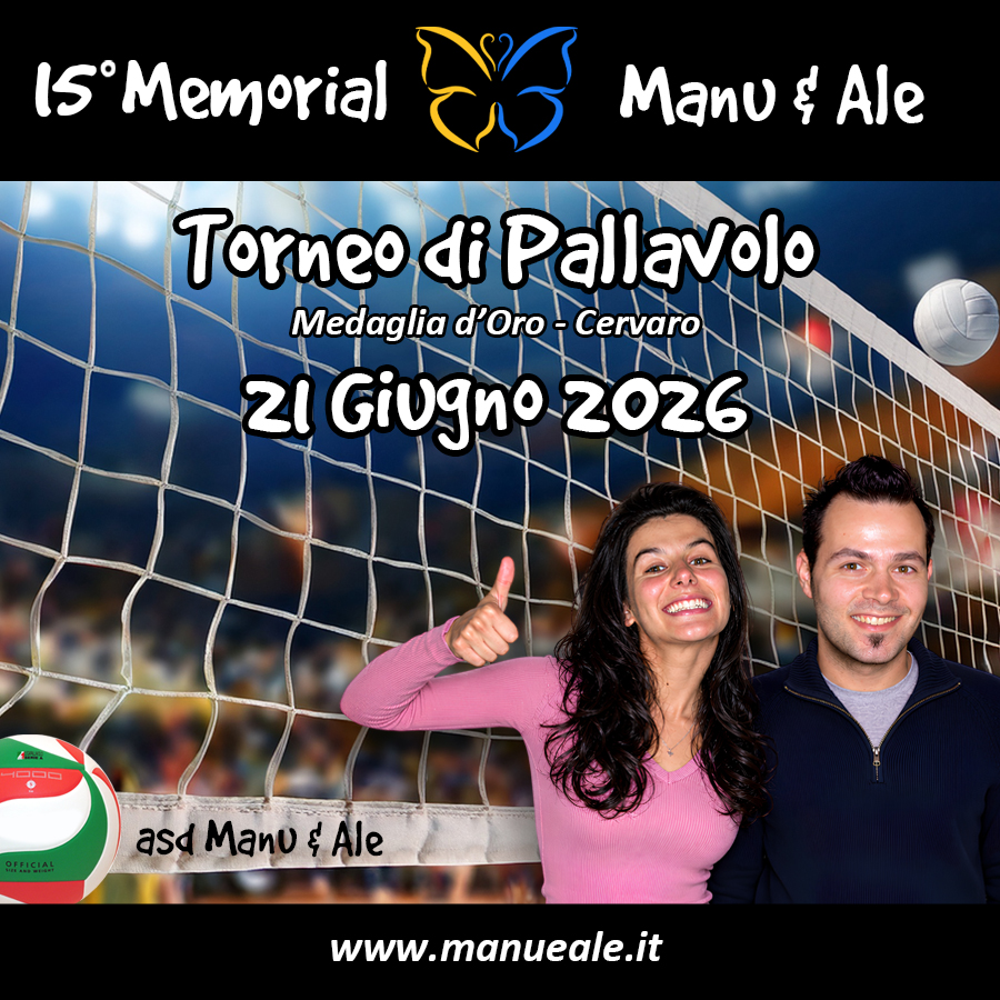 Anteprima 15 Memorial Manu & Ale 2026